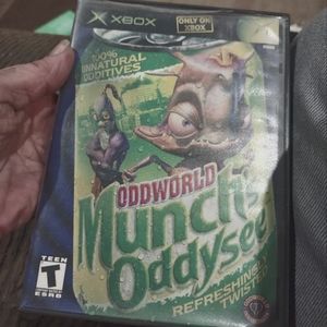 Oddworld Munch's oddysee Microsoft Xbox 2001